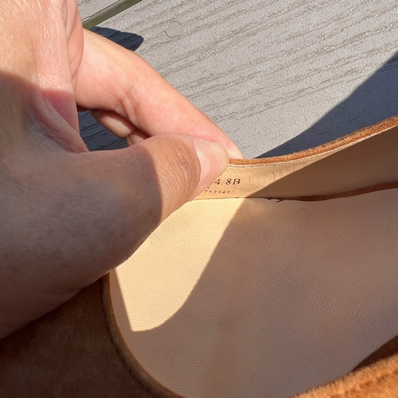 Suede wedge heels size 8 - Picture 5 of 7